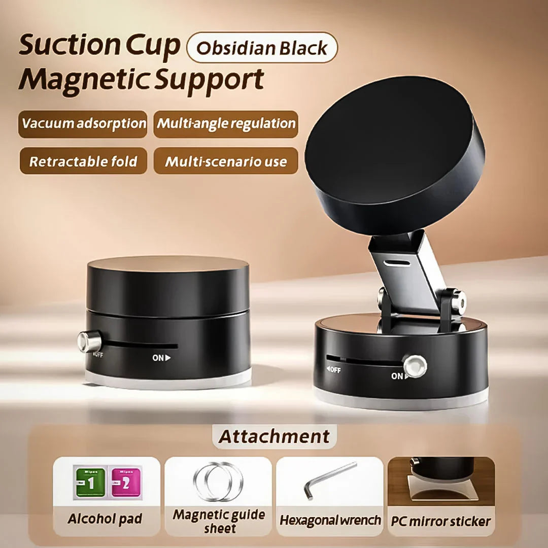 Vacuum Magnetic Suction Phone Holder