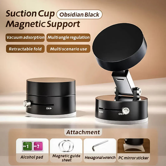 Vacuum Magnetic Suction Phone Holder